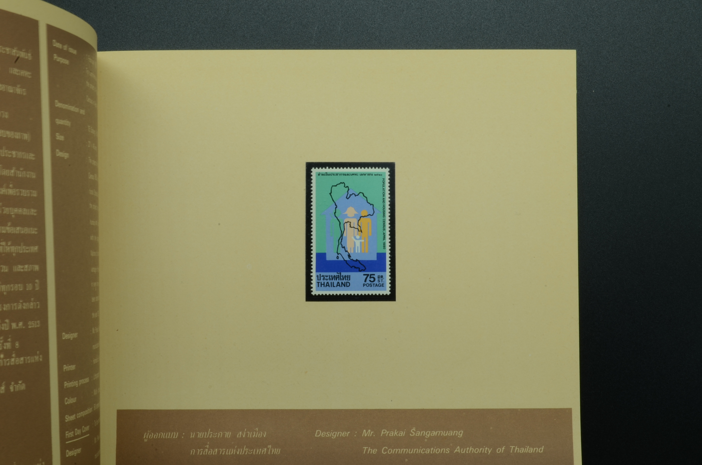 สมุดตราไปรษณียากรประจำปี 2523