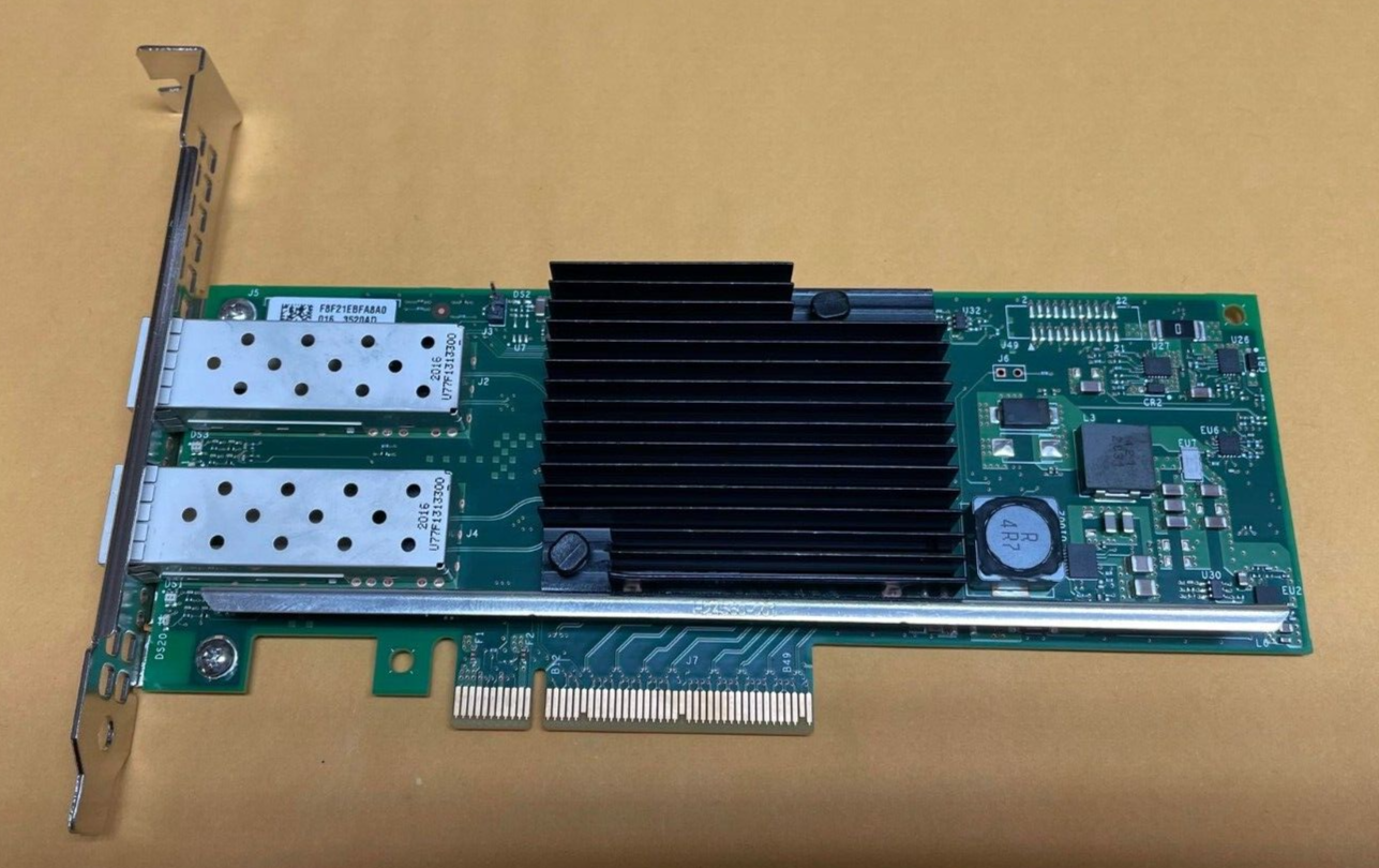 DELL X710-DA2 Intel X710DA2BLK 10GbE Dual Port Server Adapter // 0Y5M7N / 05N7Y5 (Used) // สินค้ารับประกัน โดย บริษัท อะไหล่เซิร์ฟเวอร์ จำกัด