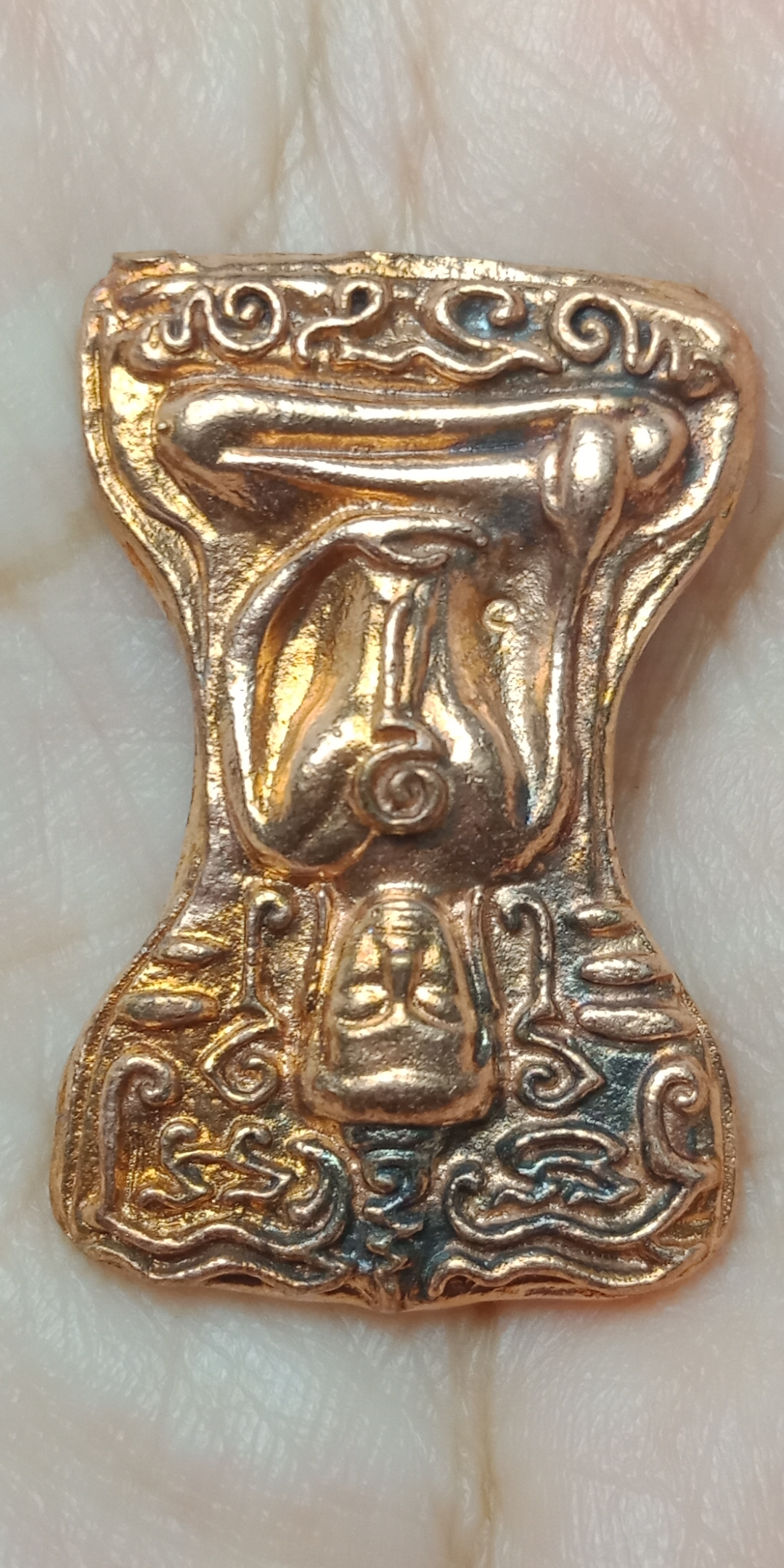 พระมเหศวร หลวงพ่อรักษ์ วัดสุทธาวาสวิปัสสนา เนื้อทองแดง