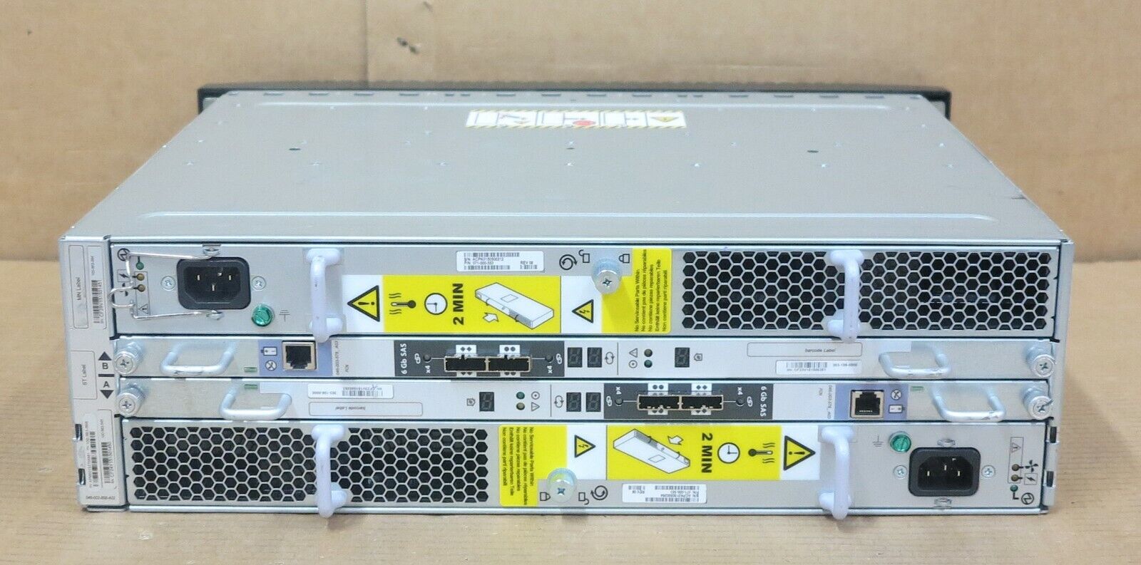 ชูดสุดคุ้ม ตัวเดียวจบ Dell EMC VNX5100 HDD 600GB 10K 2.5 ''x9 / HDD 2TB 7.2K 3.5 '' x6 / KTN - STL3 EMC Disk Array Expansion Storage Enclosure Rack Mountable 2U Field Fov VNX5100/5300 2 ชุด