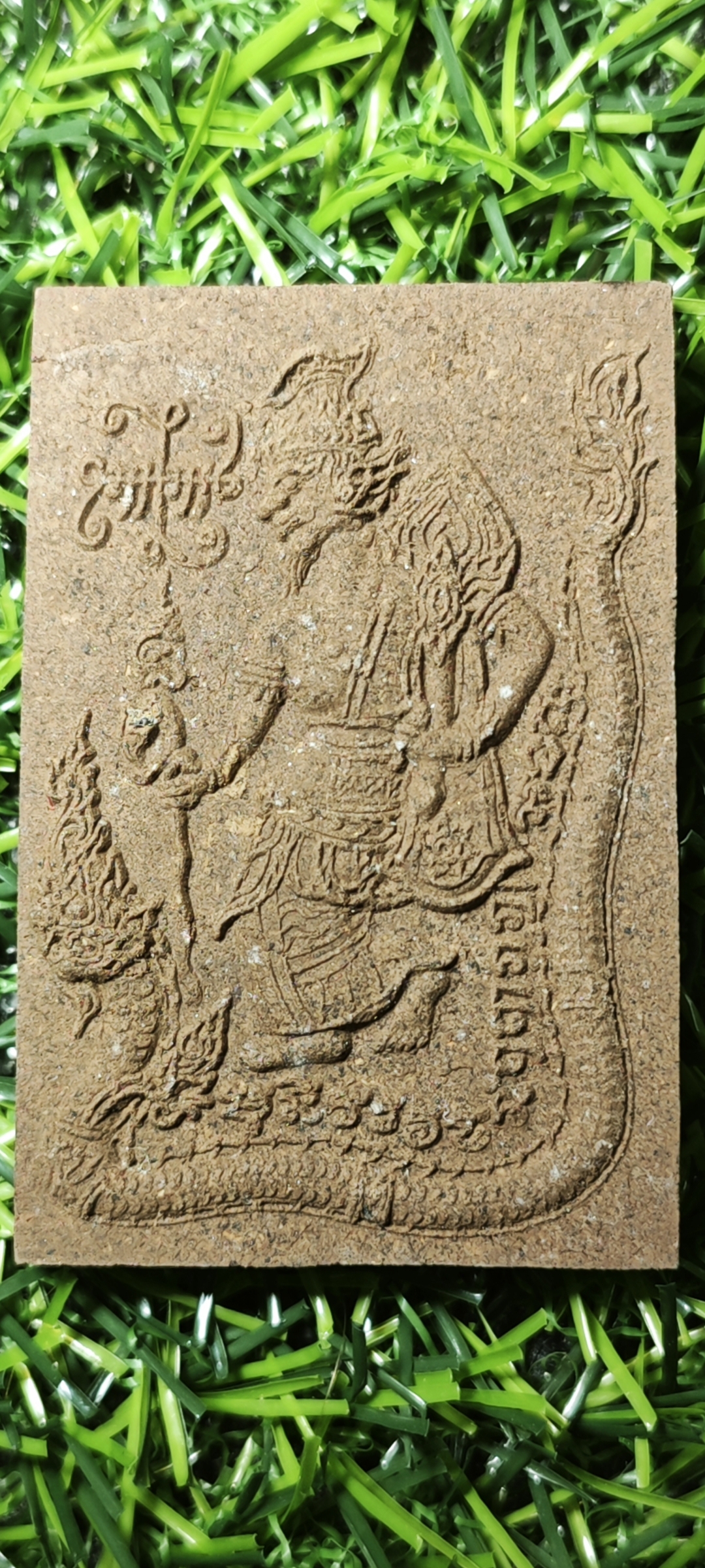 พระฤาษี รุ่นมั่งมี มงคล เมตตา มหารวย รุ่นแรก หลวงพ่อชัยยะ วัดควนเคี่ยม อ.ป่าบอน จ.พัทลุง #สายเขาอ้อ เนื้อว่านดำตะกรุเงิน 1 ดอก สร้าง 199 องค์