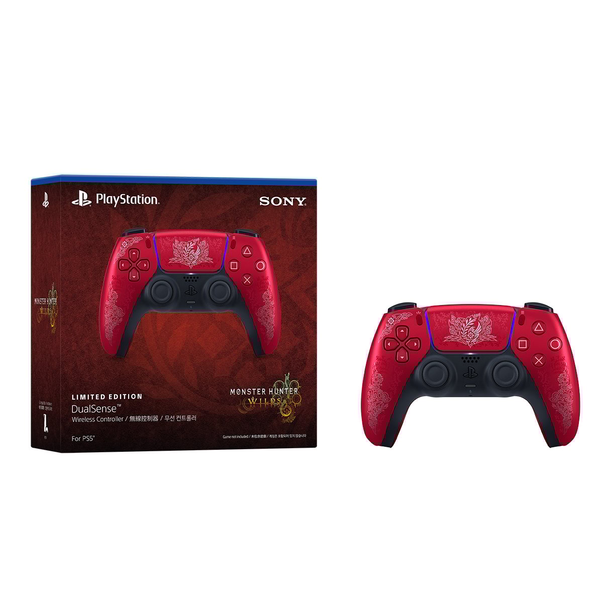 PS5 : DualSense Wireless Controller - Monster Hunter Wilds Limited Edition