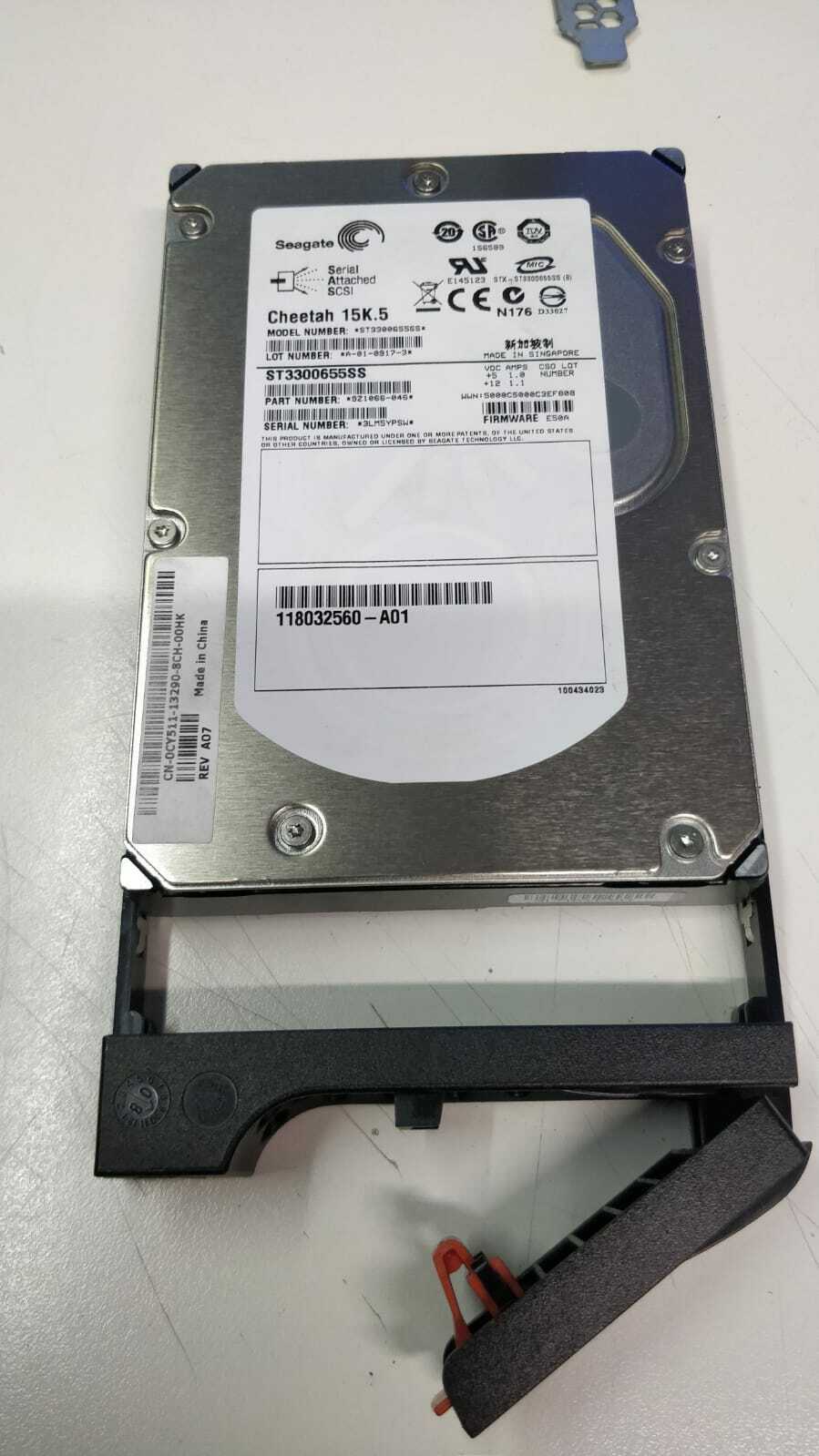 EMC Clariion 005048786 AX-SS15-300 300GB 15K AX4-5 HDD