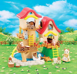 [หมดแล้ว] บ้านซิลวาเนียน..เบบี้แฟร์กราวด์ (UK) Sylvanian Families Baby Fairground V3%