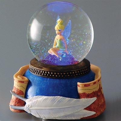 [หมดค่ะ] ลูกแก้วดนตรีมีแสงไฟทิงเกอร์เบลล์ (Tinkerbell Musical Water Globe)