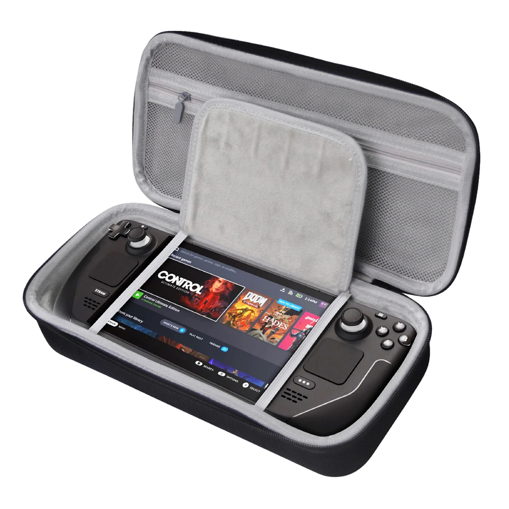 Steam Deck : Case Hard Black