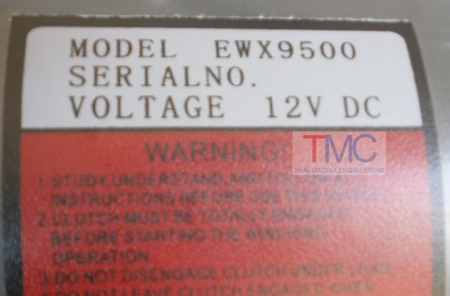 วิ้น(WINCH) ชักลากรถ( 4WD)(OFF-ROAD) EWX9500 12V.