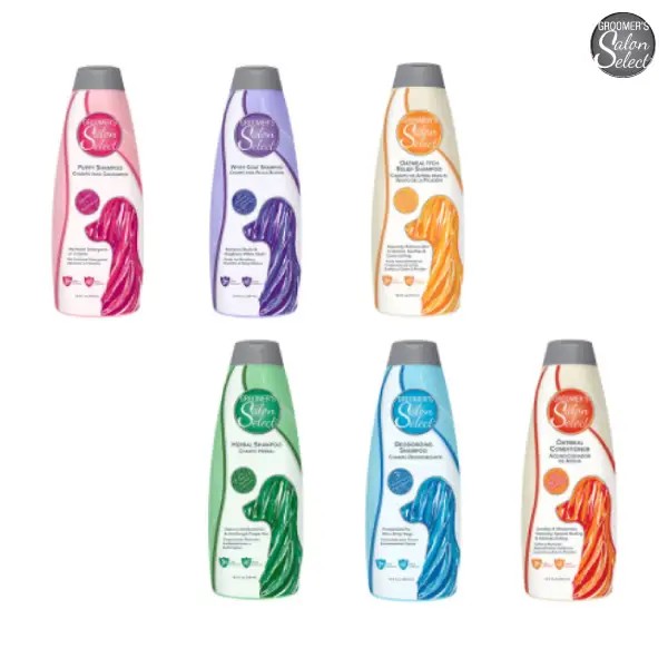 Groomer's Salon Select White Coat shampoo 544 ml แชมพู กรูมเมอร์ ซาลอน ซีเล็ค สูตรขนขาว 544 มล.