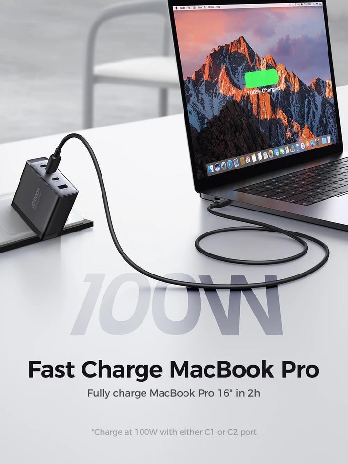 JR-TCG04US 100W GAN ULTRA FAST CHARGER KIT