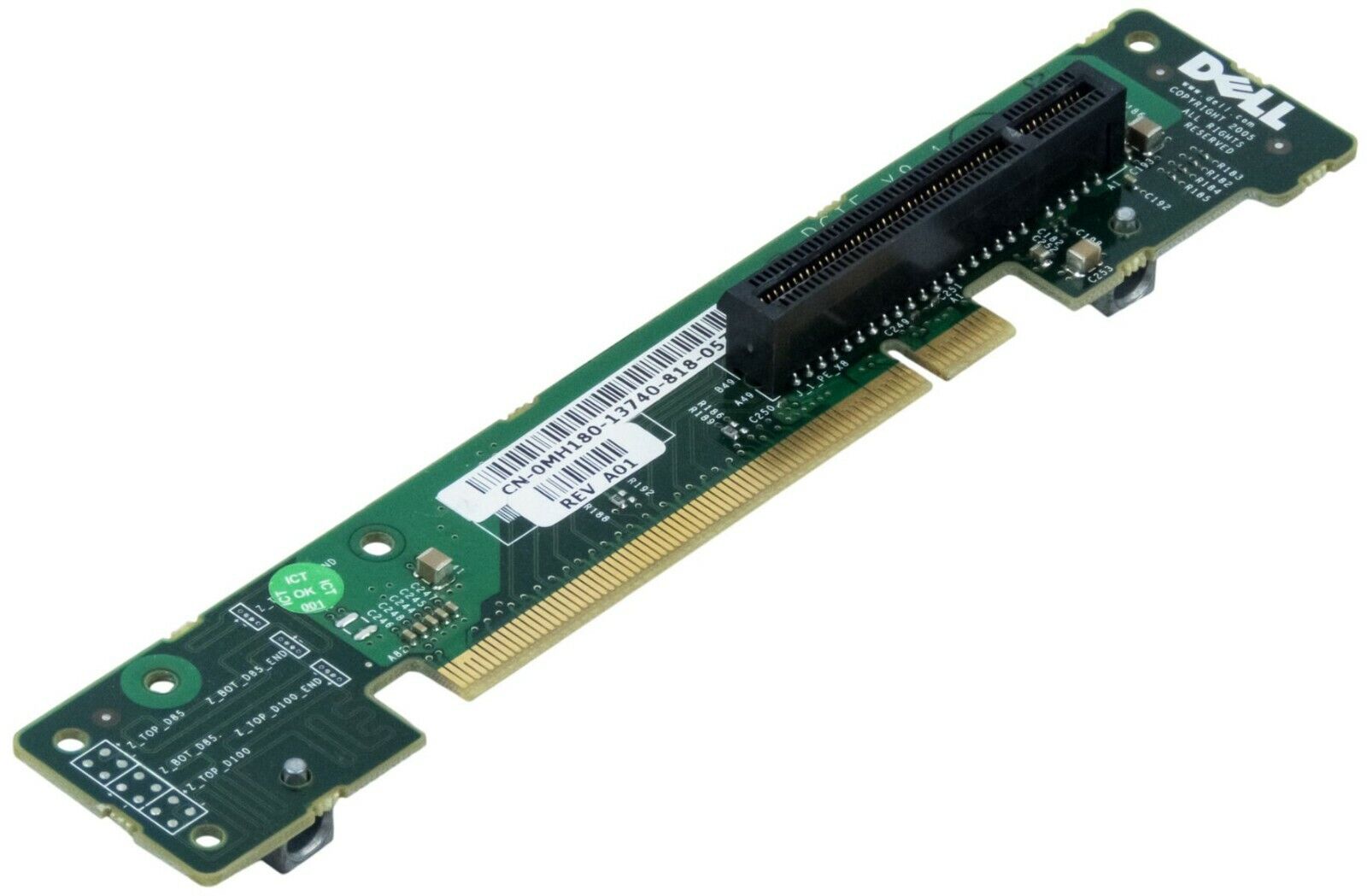 Dell Centre Riser Card Server PowerEdge 1950 2950 Pci-E x 8 // 0MH180 / MH180 (Used) // สินค้ารับประกัน โดย บริษัท อะไหล่เซิร์ฟเวอร์ จำกัด
