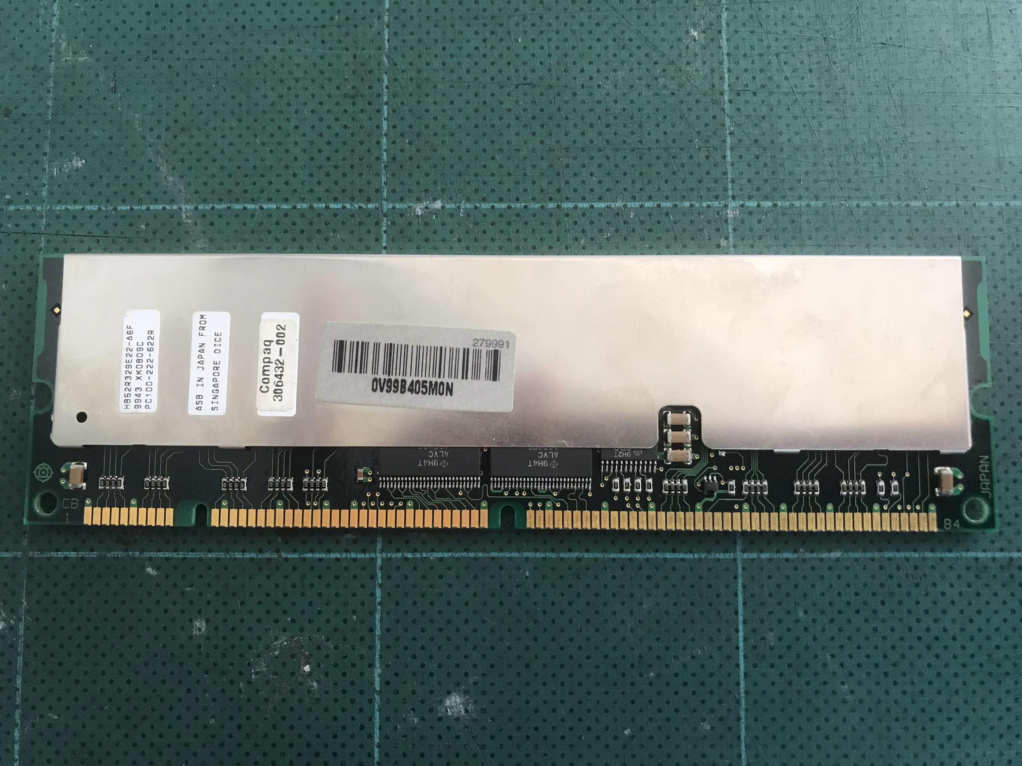 Compaq 256MB SDRAM Registered ECC PC-100 100Mhz Memory / 306432-002 / HB52R329E22-A6F // (USED) สินค้ารับประกัน โดย บริษัท อะไหล่เซิร์ฟเวอร์ จำกัด