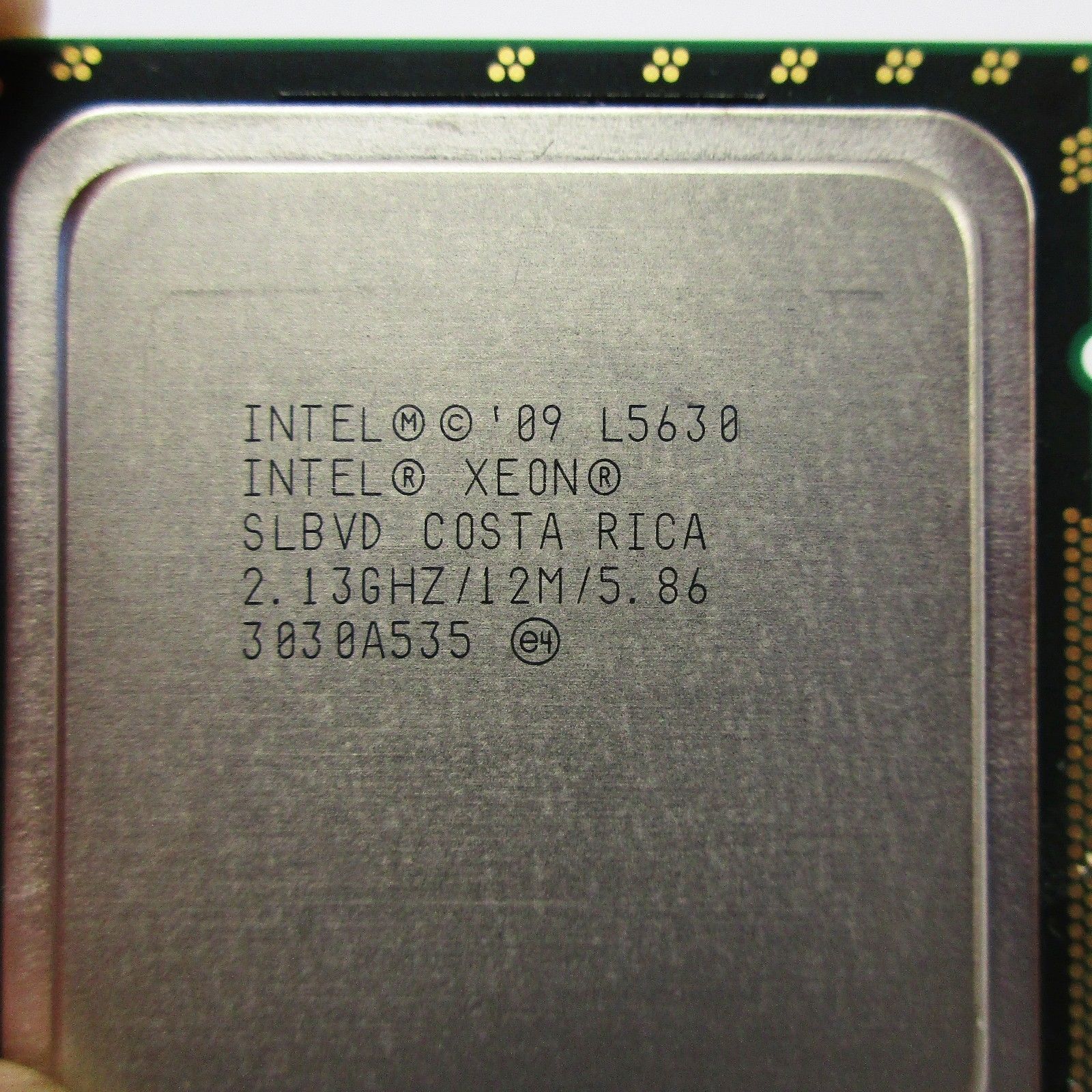 Intel Xeon SLBVD L5630 2.13 GHz /12M / 5.86 LGA1366 Quad Core CPU Processor (Used) // สินค้ารับประกัน โดย บริษัท อะไหล่เซิร์ฟเวอร์ จำกัด