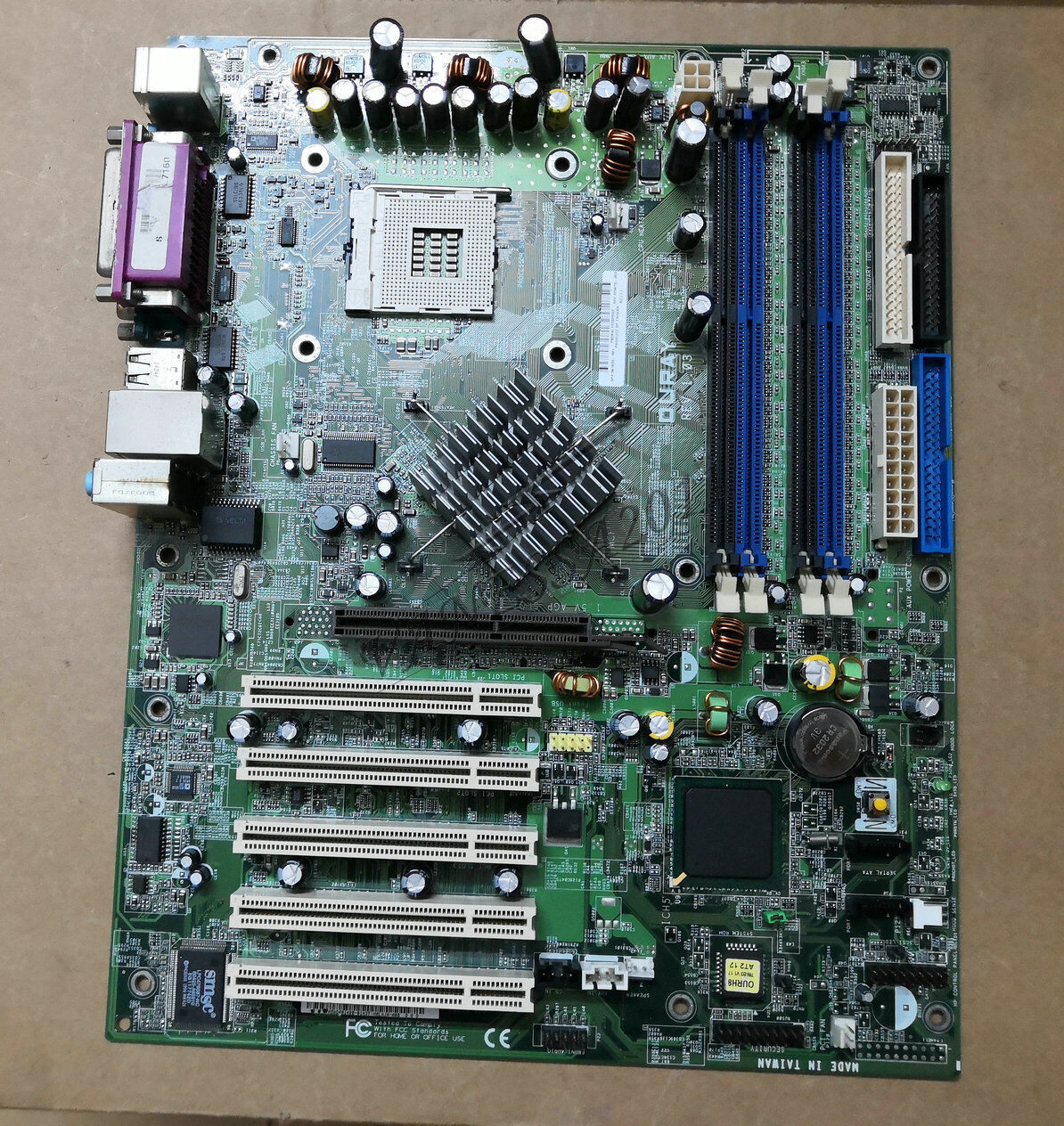 HP XW4100 Workstation DURAY Motherboard Socket 478 System Board / 361633-001 (Used) // สินค้ารับประกัน โดย บริษัท อะไหล่เซิร์ฟเวอร์ จำกัด