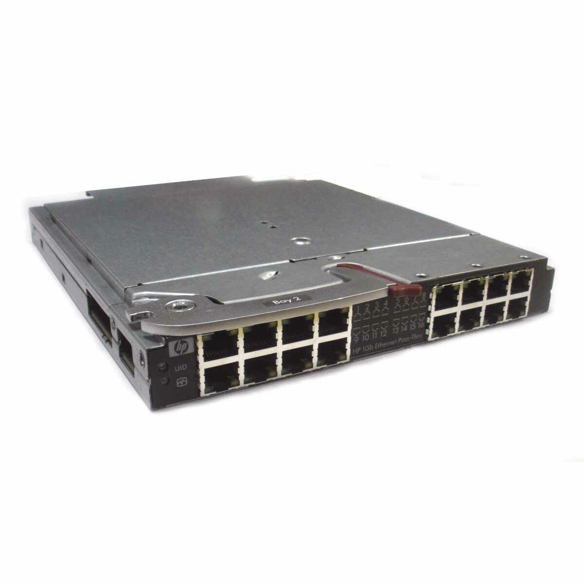 HP 16 Port Ethernet Pass Thru Module for BLC7000 PDA // 419329-001 / 406740-B21 (Used) // สินค้ารับประกัน โดย บริษัท อะไหล่เซิร์ฟเวอร์ จำกัด
