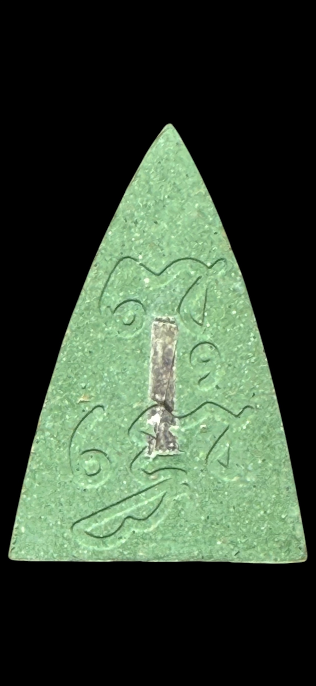 พระพุทธโธน้อย พิมพ์จัมโบ้ (ย้อนยุค) เนื้อเขียวเหนี่ยวทรัพย์ ตะกรุดเงิน คุณแม่บุญเรือน โตงบุญเติม รุ่นสร้างบารมี วัดสารนารถ จ ระยอง ปี2559