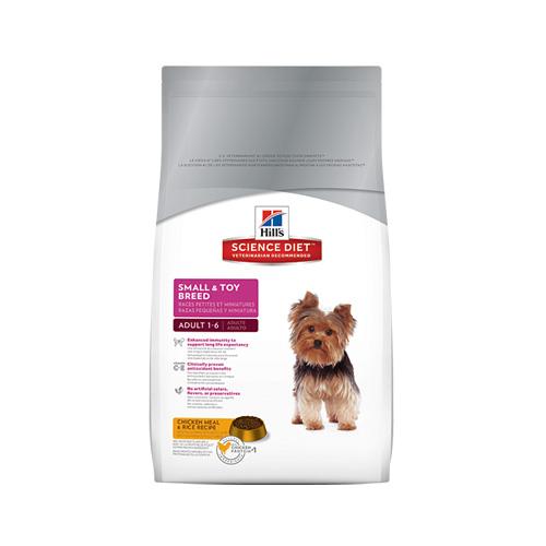 Hill's Science Diet adult small and toy breed 400 g อาหารเม็ด สำหรับสุนัขพันธุ์เล็กอายุ 1-6 ปี ขนาด 400 กรัม