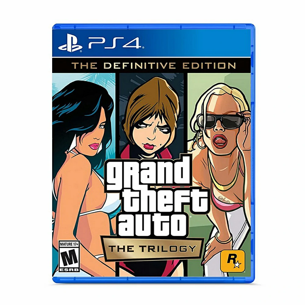 PS4- Grand Theft Auto: The Trilogy – The Definitive Edition