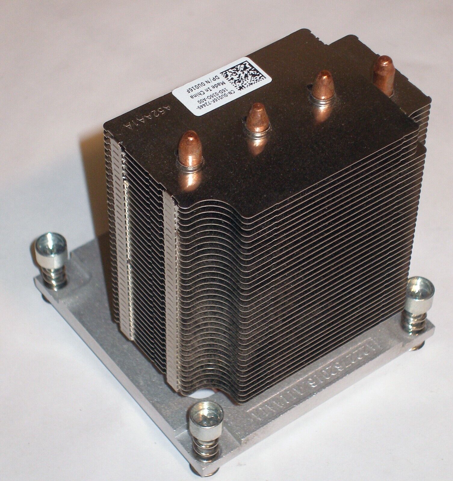 Dell Precision T3500 T5500 T7500 Workstation Copper Base Heatsink // U016F / 0U016F (Used) // สินค้ารับประกัน โดย บริษัท อะไหล่เซิร์ฟเวอร์ จำกัด