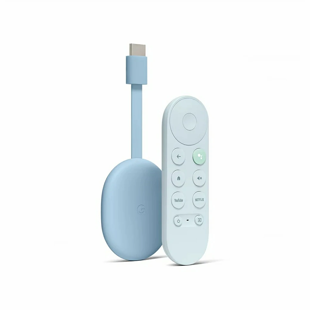 Google Chromecast with Google TV 4K GEN 4 (Blue)