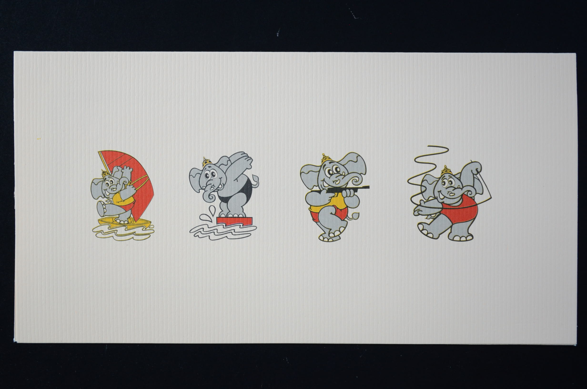 บัตรตราฯ แสตมป์ทองเอเชี่ยนเกมส์ ครั้งที่ 13 (ชุด1)