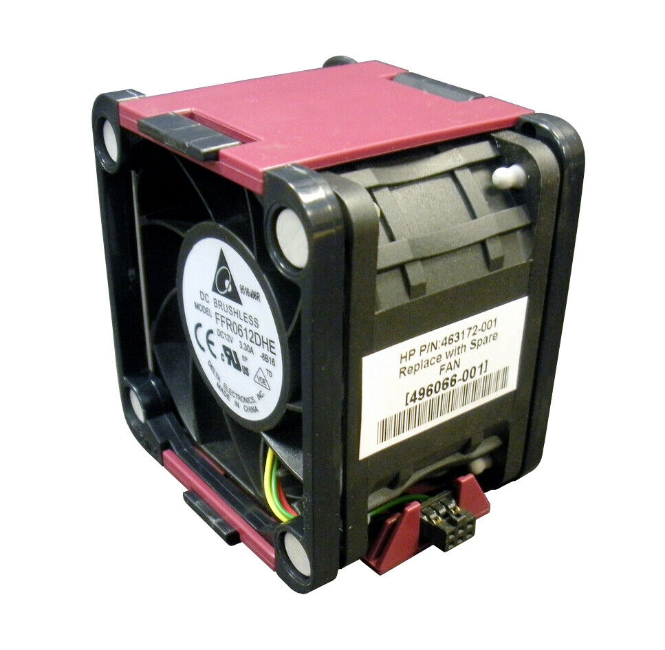 HP ProLiant DL380 DL385 G6 G7 Cooling Fan // 496066-001 / 463172-001 (Used) // สินค้ารับประกัน โดย บริษัท อะไหล่เซิร์ฟเวอร์ จำกัด