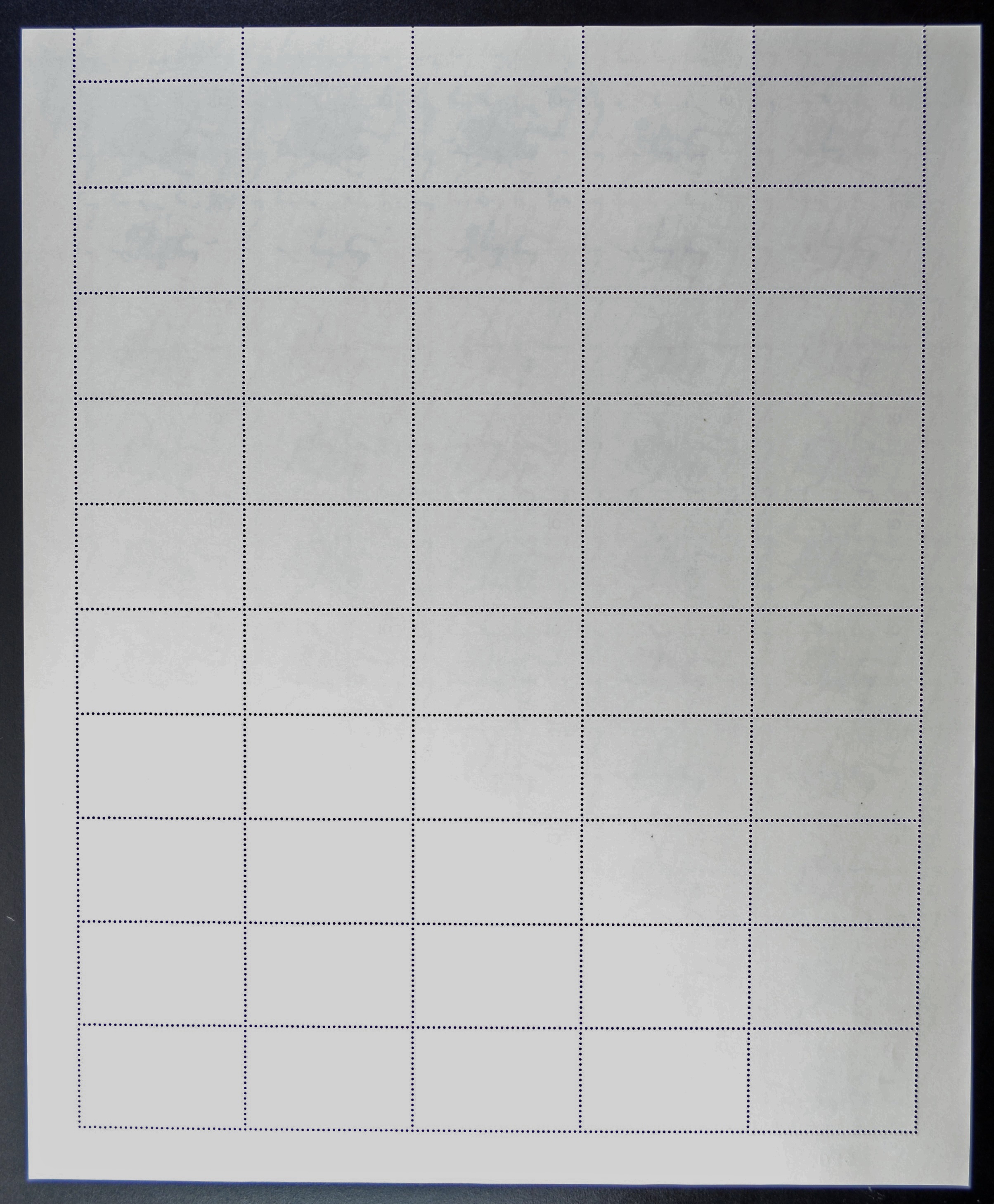 แสตมป์แมลง (ชุด1) (เต็มแผ่น50ดวง)