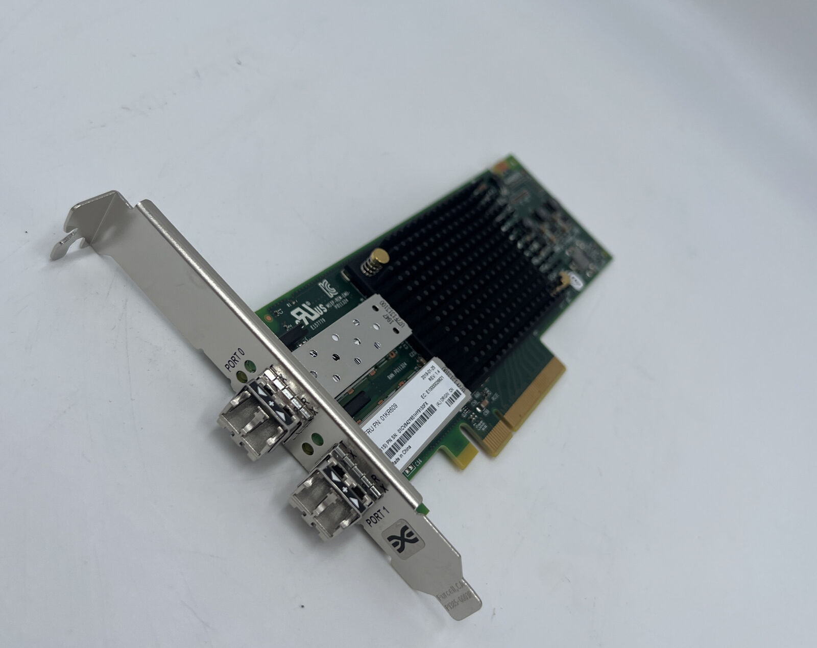 Lenovo Emulex LPe31002 16Gb Dual Port FC Host Bus Adapter // 01KR609 (Used) // สินค้ารับประกัน โดย บริษัท อะไหล่เซิร์ฟเวอร์ จำกัด