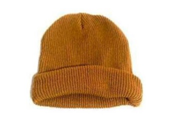 หมวกพระแบบไหมพรม หมวกถัก