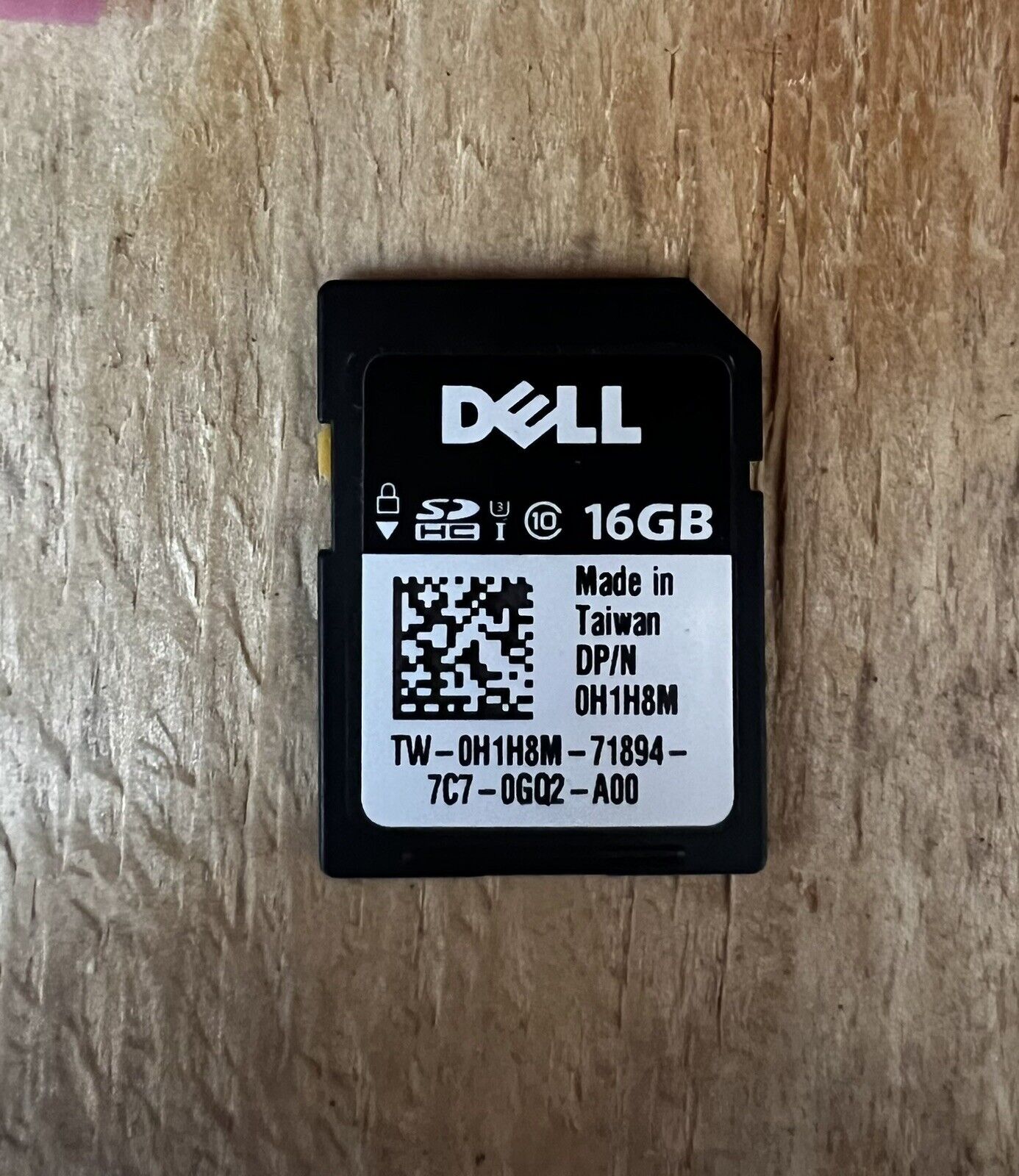 Dell 16GB iDRAC vFlash C10 SDHC SD Card Module 13 Gen R630 R730 // H1H8M / 0H1H8M (Used) // สินค้ารับประกัน โดย บริษัท อะไหล่เซิร์ฟเวอร์ จำกัด