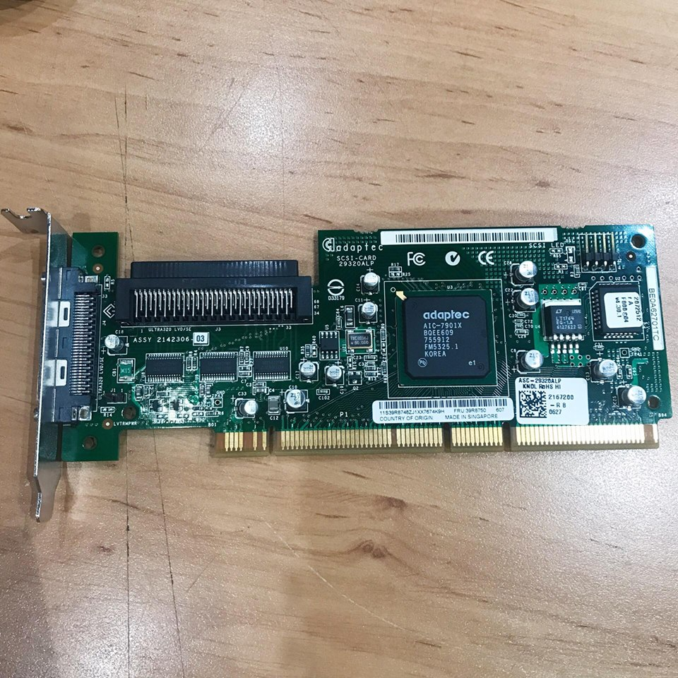 IBM ACS-29320ALP Single Channel PCI-X Ultra-320 SCSI Storage Controller / 39R8750 (Used) // สินค้ารับประกัน โดย บริษัท อะไหล่เซิร์ฟเวอร์ จำกัด