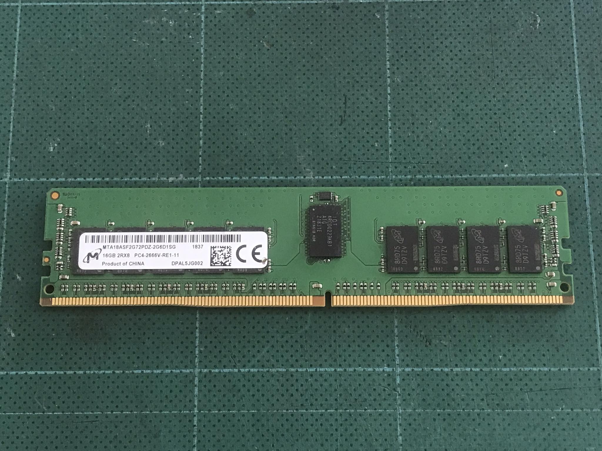 SK Hynix 16GB (2Rx8) PC4-2666V - RE1-11 Server Memory // HMA82GR7AFR8N-VK (Used) // สินค้ารับประกัน โดย บริษัท อะไหล่เซิร์ฟเวอร์ จำกัด