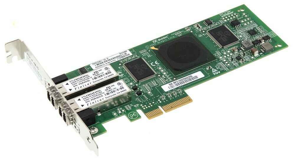 IBM Fibre Channel Dual Port Fiber Channel PCI-e Adapter 4GB // 39R6528 / QLE2462 / 39R6593 (Used) // สินค้ารับประกัน โดย บริษัท อะไหล่เซิร์ฟเวอร์ จำกัด