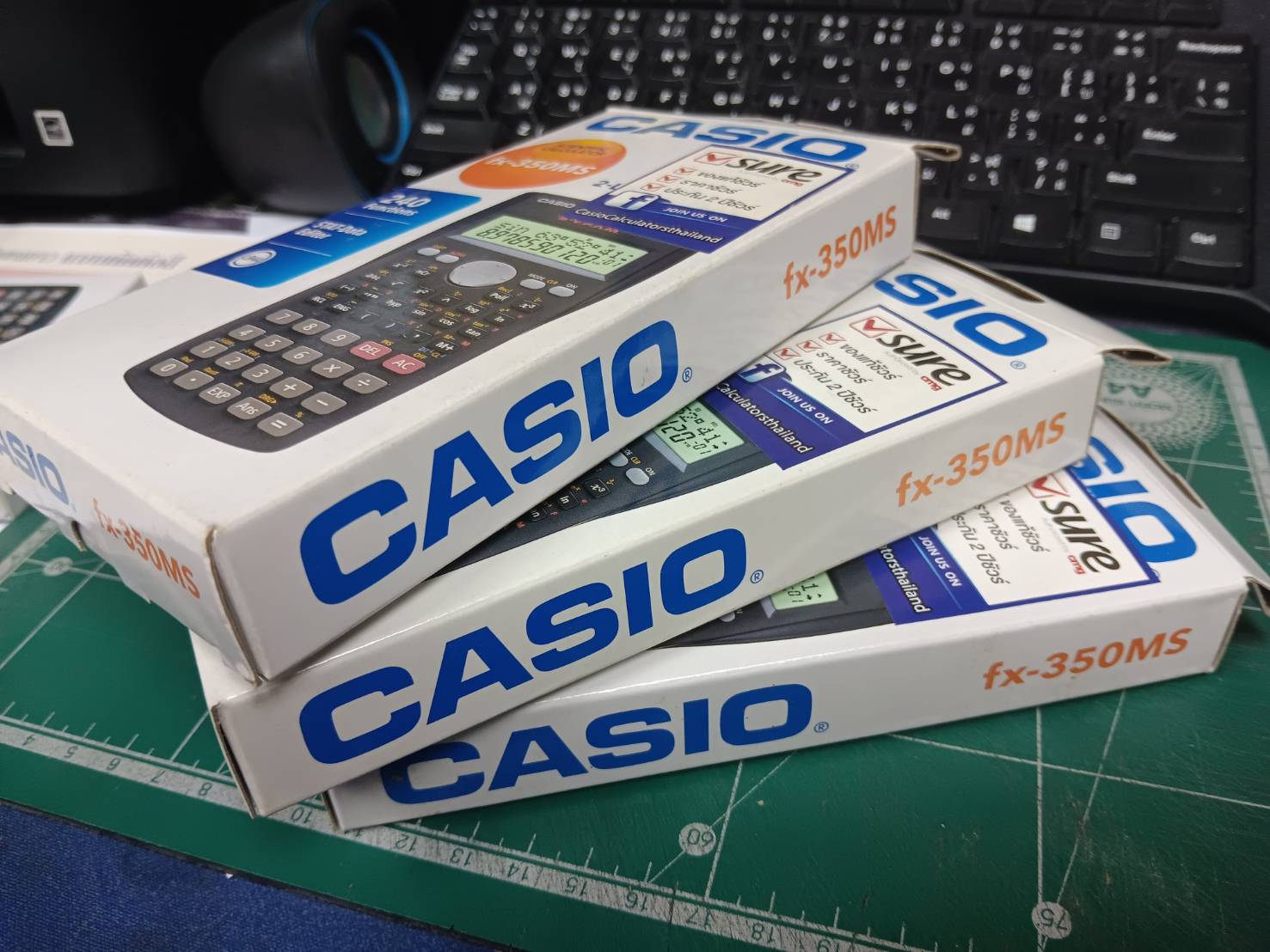 SALE โหด CASIO FX-350MS 240 ฟังก์ชั่น สามารถแปลงสัญลักษณ์ทางวิศวกรรมได้