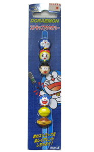 กระดุมสำหรับร้อยสายคล้องมือถือโดราเอมอน 6 เม็ด (Doraemon)