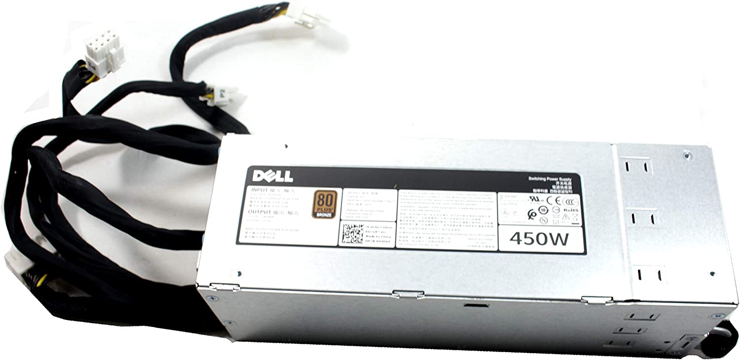 Dell 450W Power Supply For Dell PowerEdge Server T430 R530 // Model D450E-S1, 0H3DKF (Used) // สินค้ารับประกัน โดย บริษัท อะไหล่เซิร์ฟเวอร์ จำกัด