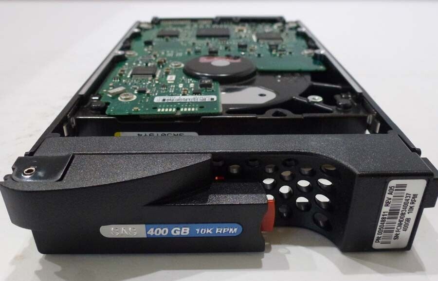 EMC 005048811 400GB SAS 10K RPM Hard Drive AX-SS10-400 for AX4 // 118032584-A01 / ST3400755SS / 0CM589 (Used) // สินค้ารับประกัน โดย บริษัท อะไหล่เซิร์ฟเวอร์ จำกัด