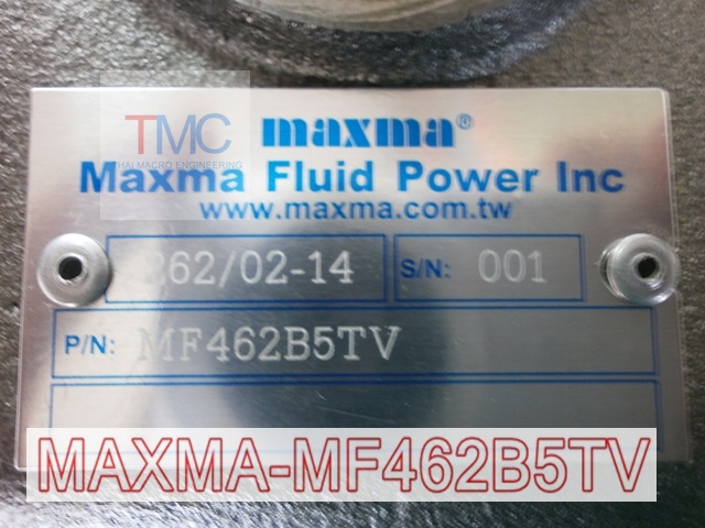 ปั้มมอเตอร์ตัวเดินรถคีบอ้อย3ล้อ MAXMA-MF462B5TV