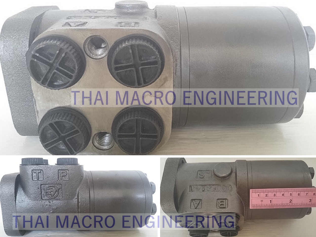 กระปุกพวงมาลัยไฮโดรลิคHSU500/1-E(66mm.)WA250,CA25,PW60-1