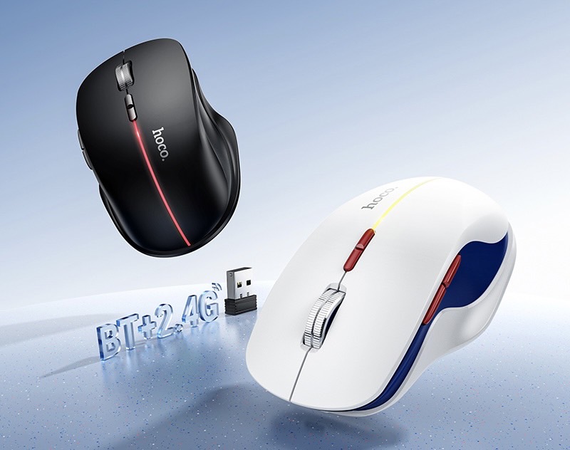 GM40 DIXON RGB DUAL-MODE WIRELESS MOUSE (RECHARGEABLE VERSION)