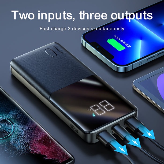 JR-QP191 10000mAh DIGITAL DISPLAY FAST CHARGING POWERBANK