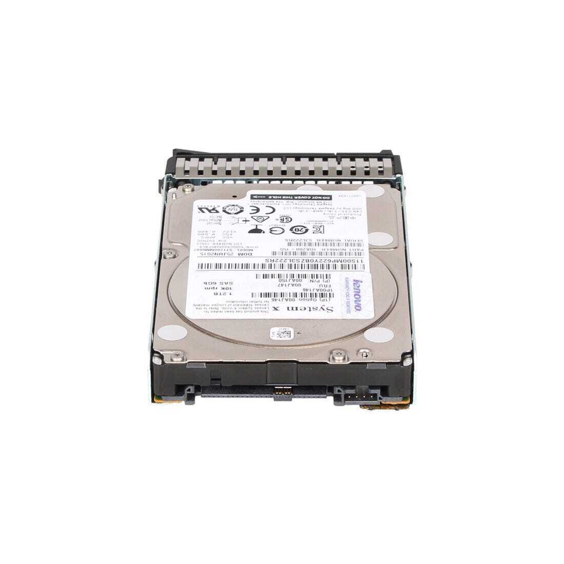 IBM 1.2TB 10K 6G SAS 2.5" HDD Hard Drive // 00AJ147 / 00AJ150 / 00AJ146 / HUC101212CSS600 (Used) // สินค้ารับประกัน โดย บริษัท อะไหล่เซิร์ฟเวอร์ จำกัด