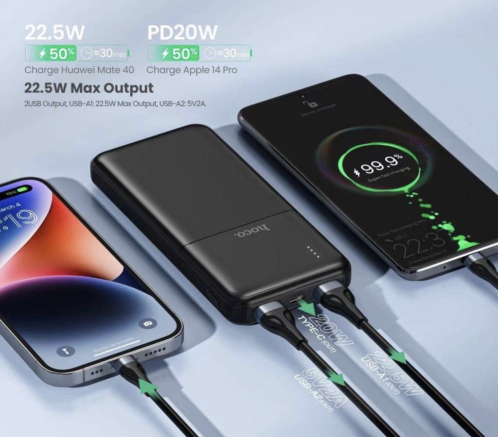 HK60 SUPER CHARGE 22.5W MAX 10000mAh