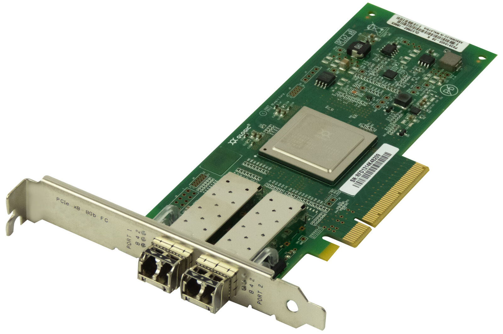 IBM 8Gb Dual Port PCIe HBA Fibre Channel Adapter // 00Y5629 / QLE2562 (Used) // สินค้ารับประกัน โดย บริษัท อะไหล่เซิร์ฟเวอร์ จำกัด