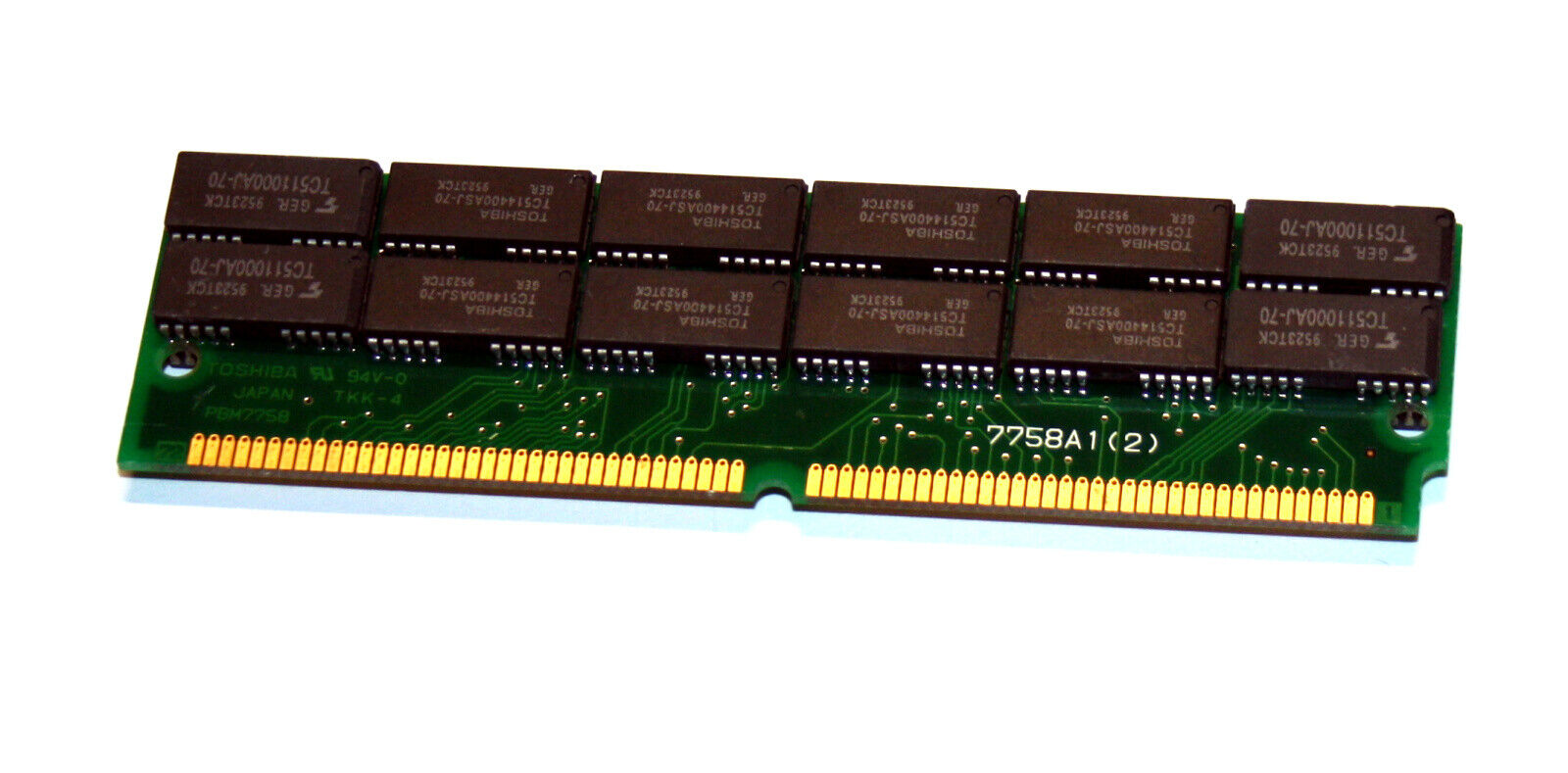 Toshiba 8MB FastPage Memory with Parity 70ns PS/2-Simm 72-pin / THM362020ASG-70 // (USED) สินค้ารับประกัน โดย บริษัท อะไหล่เซิร์ฟเวอร์ จำกัด