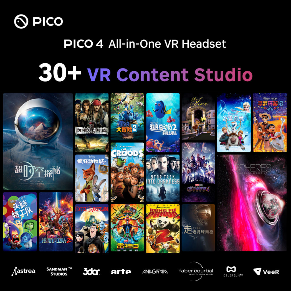 PICO 4 128 GB STARTER PACK + FREE 4 GAMES (TH)