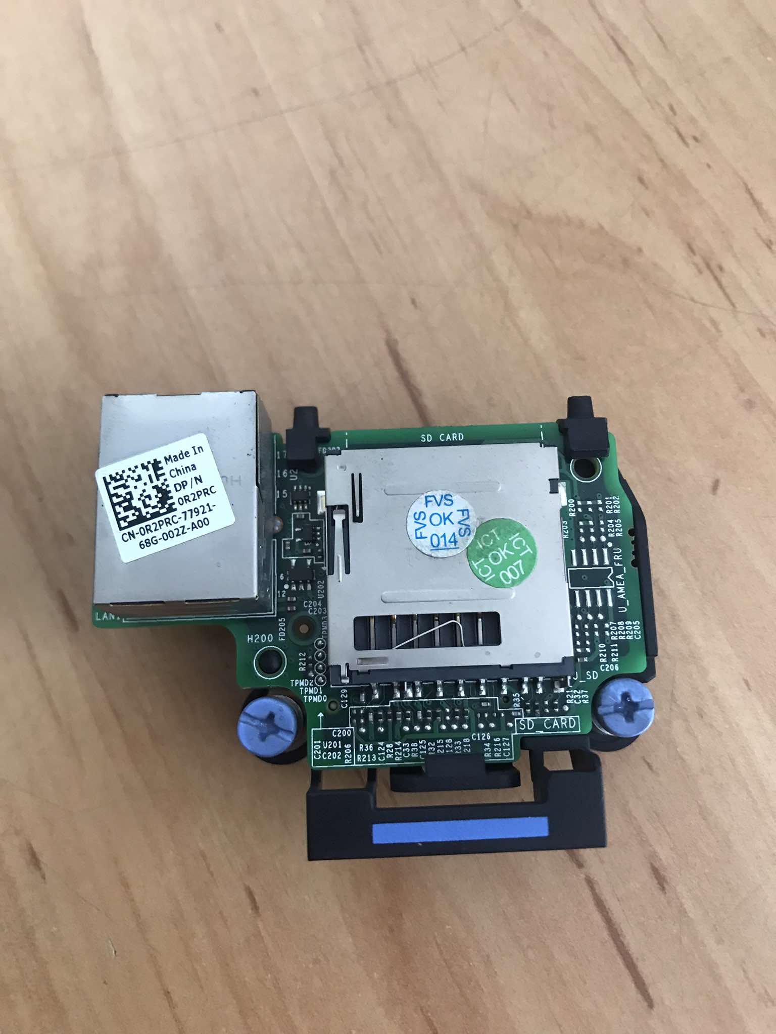 Enterprise iDRAC8 Remote Access Card For Dell R430 R530 T330 T430 T530 // 0X99HC (Used) // สินค้ารับประกัน โดย บริษัท อะไหล่เซิร์ฟเวอร์ จำกัด