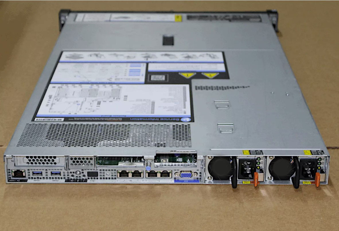 Lenovo System X3550 M5 / CPU E5-2609 V4 1.70GHz / RAM 16GB PC4 / No HDD 3.5" / Power Supply 550w x2 / Card M1215 (Used) // สินค้ารับประกัน โดย บริษัท อะไหล่เซิร์ฟเวอร์ จำกัด