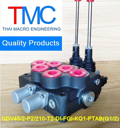 คอนโทรน2แกน4หุนมีcarry over(45-55L)(4,500Psi/310Bar)Quality Products GDV45/2-P2/210-T2-DI-FGI-KQ1-PTAB(G1/2)