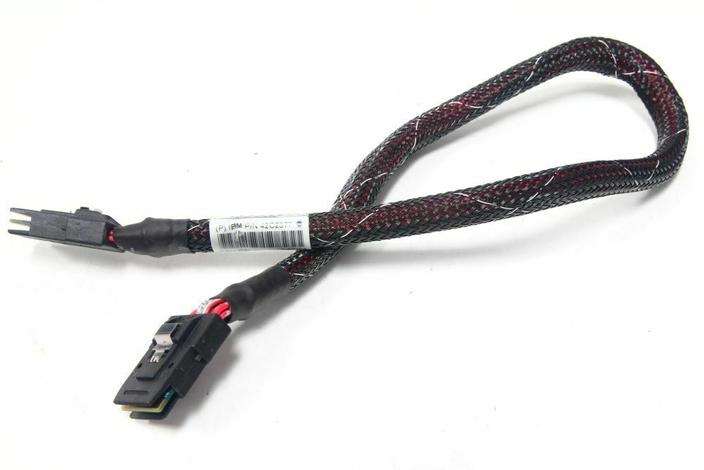 IBM SAS Hard Drive Cable Eserver X3500 X3650 X3655 // 42C2378 / 42C2377 (Used) // สินค้ารับประกัน โดย บริษัท อะไหล่เซิร์ฟเวอร์ จำกัด