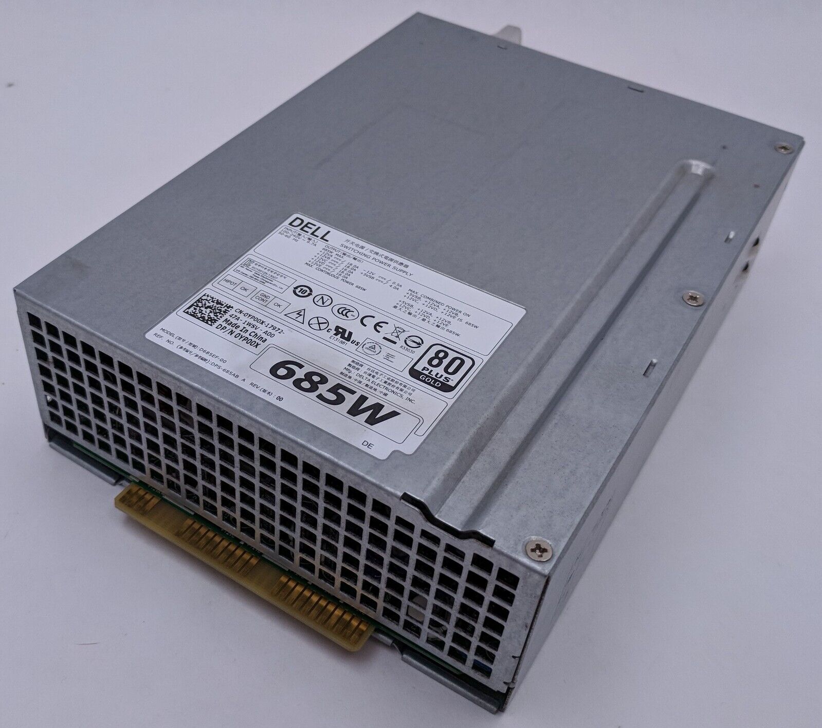 Dell Precision T3610 T5610 T5600 685W Switching Power Supply D685EF-00 // 0YP00X (Used) // สินค้ารับประกัน โดย บริษัท อะไหล่เซิร์ฟเวอร์ จำกัด